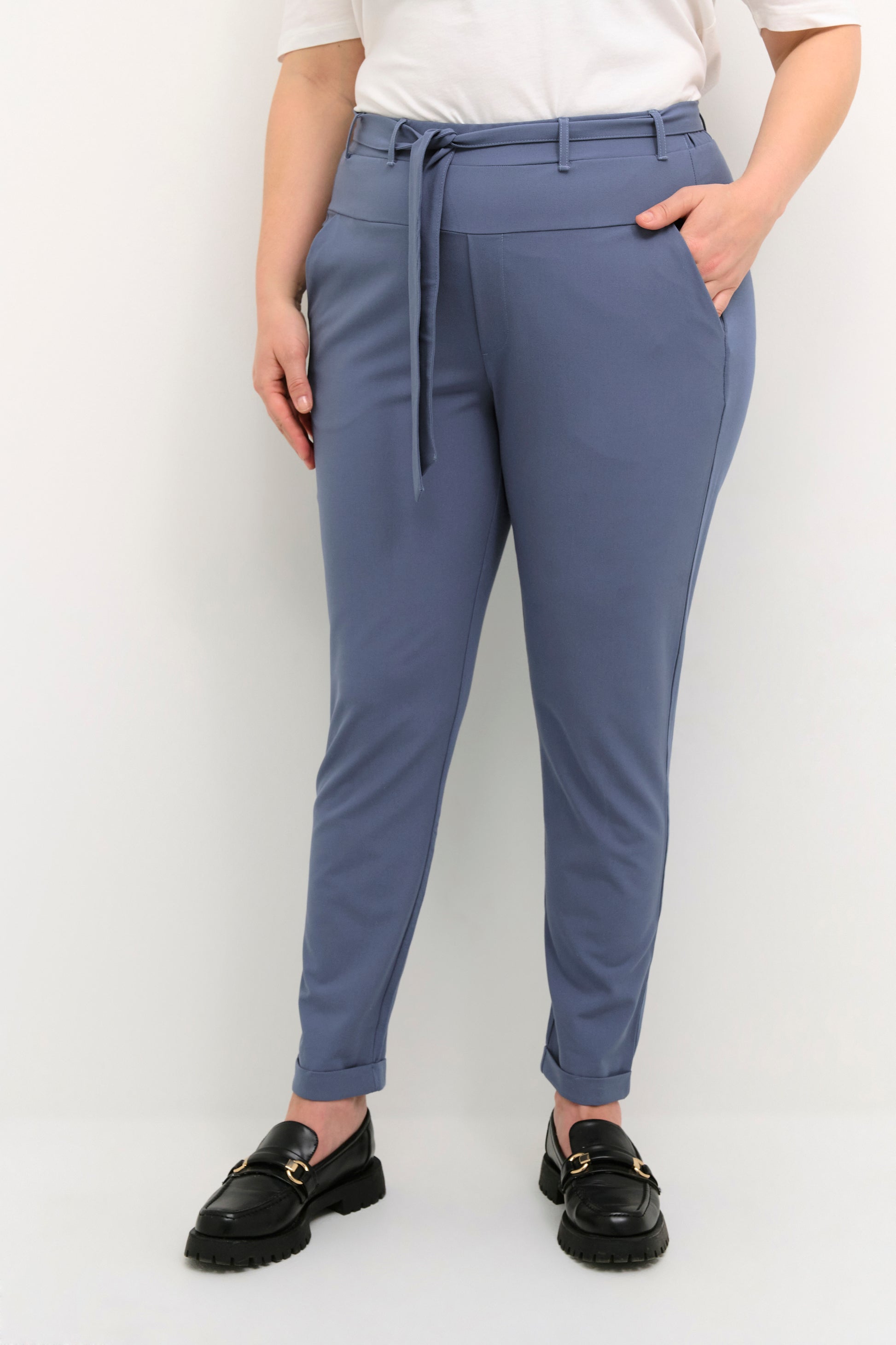 KCjia Belt Pants-Pluspige