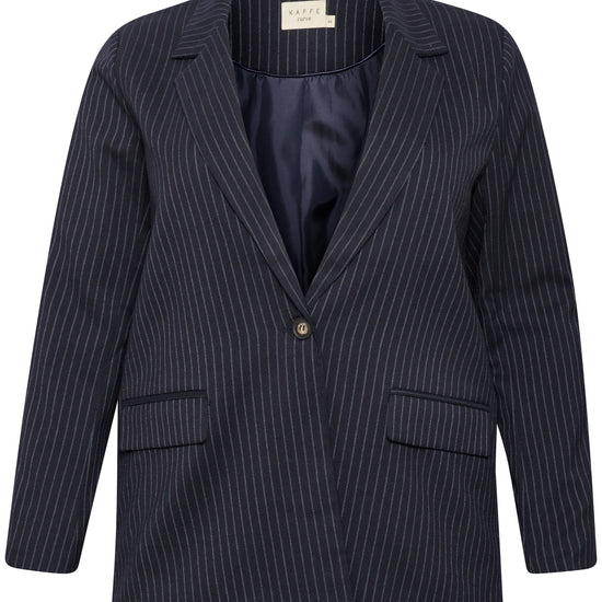 KcWinna Pinstripe Blazer-Pluspige