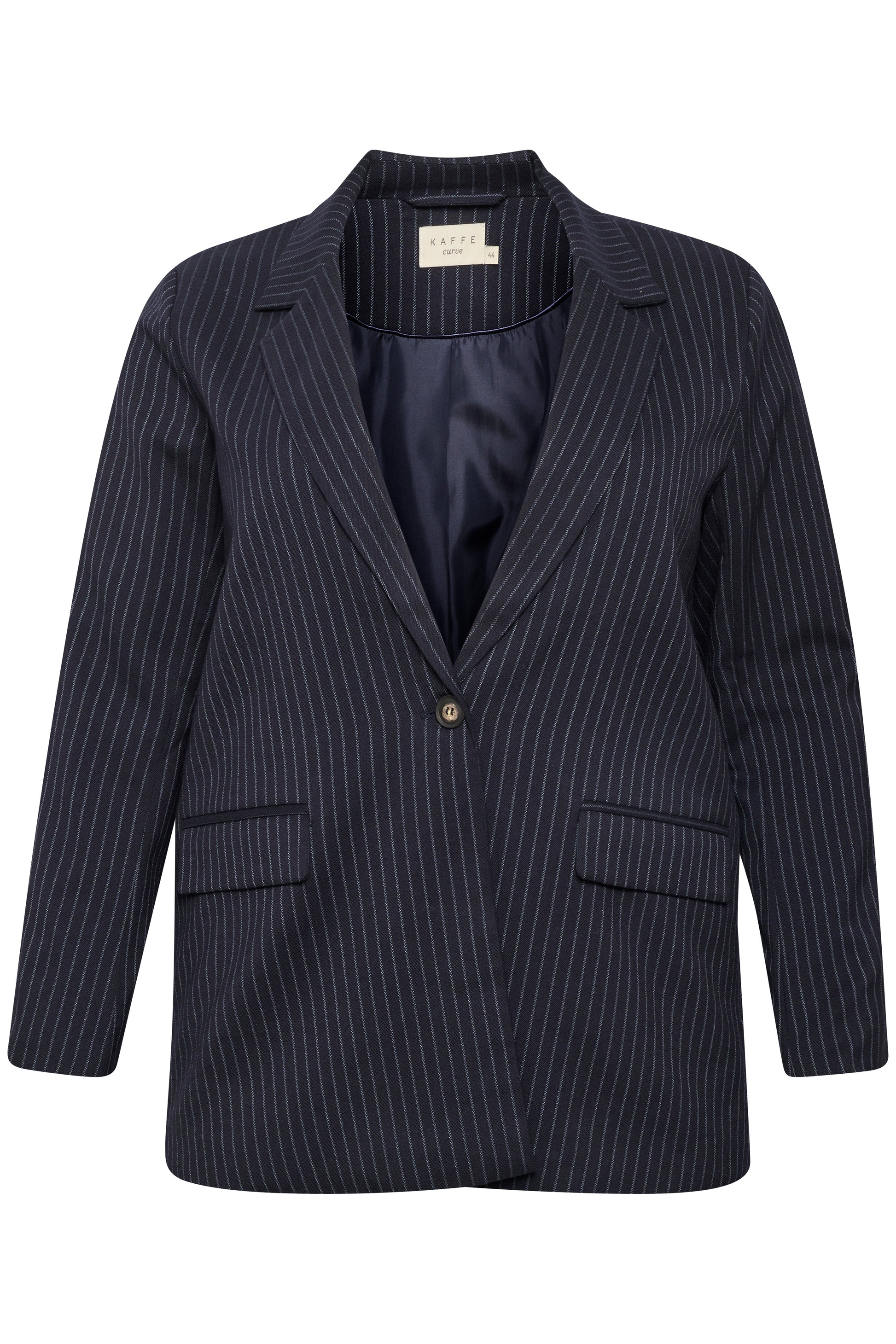 KcWinna Pinstripe Blazer-Pluspige