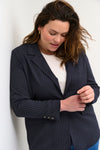 KcWinna Pinstripe Blazer-Pluspige