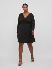 ViBorneo Wrap Dress-Pluspige