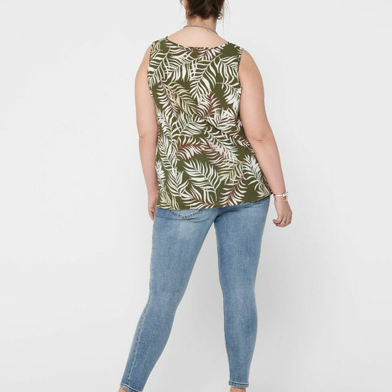 Top med V-hals fra Carmakoma!-Pluspige