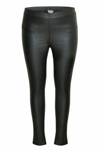 Coatede leggins fra Kaffe Curve-Pluspige