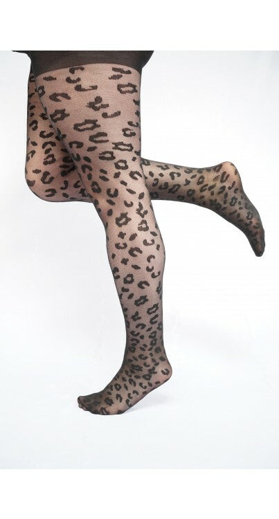 Strømpebuks med leopardmønster fra Pamela Mann-Pluspige