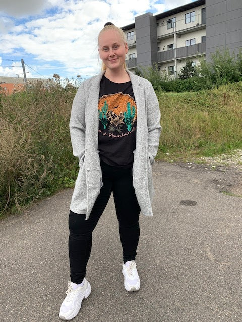 Jakke i lækker opkradset kvalitet fra Vero Moda Curve!-Pluspige