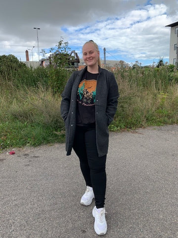 Jakke i lækker opkradset kvalitet fra Vero Moda Curve!-Pluspige