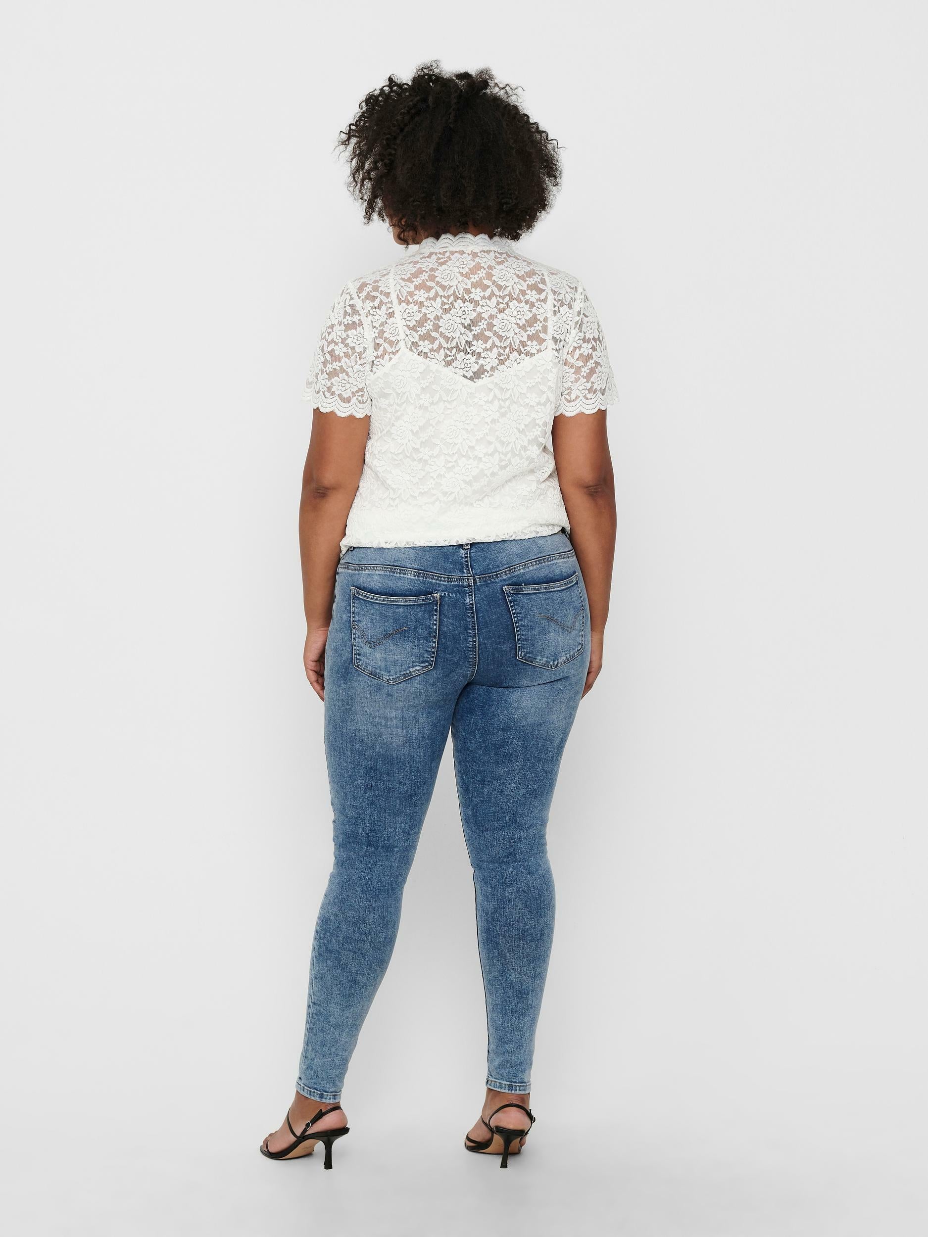 CarLaola HW Skinny Jeans-Pluspige