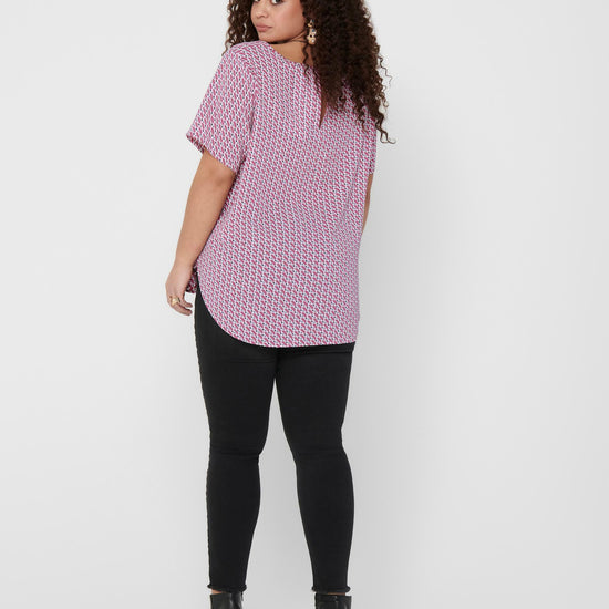 T-shirts i smarte prints fra Carmakoma!-Pluspige