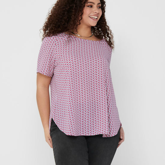 T-shirts i smarte prints fra Carmakoma!-Pluspige