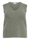 Strikket vest fra Carmakoma-Pluspige