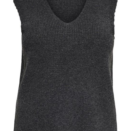 Strikket vest fra Carmakoma-Pluspige