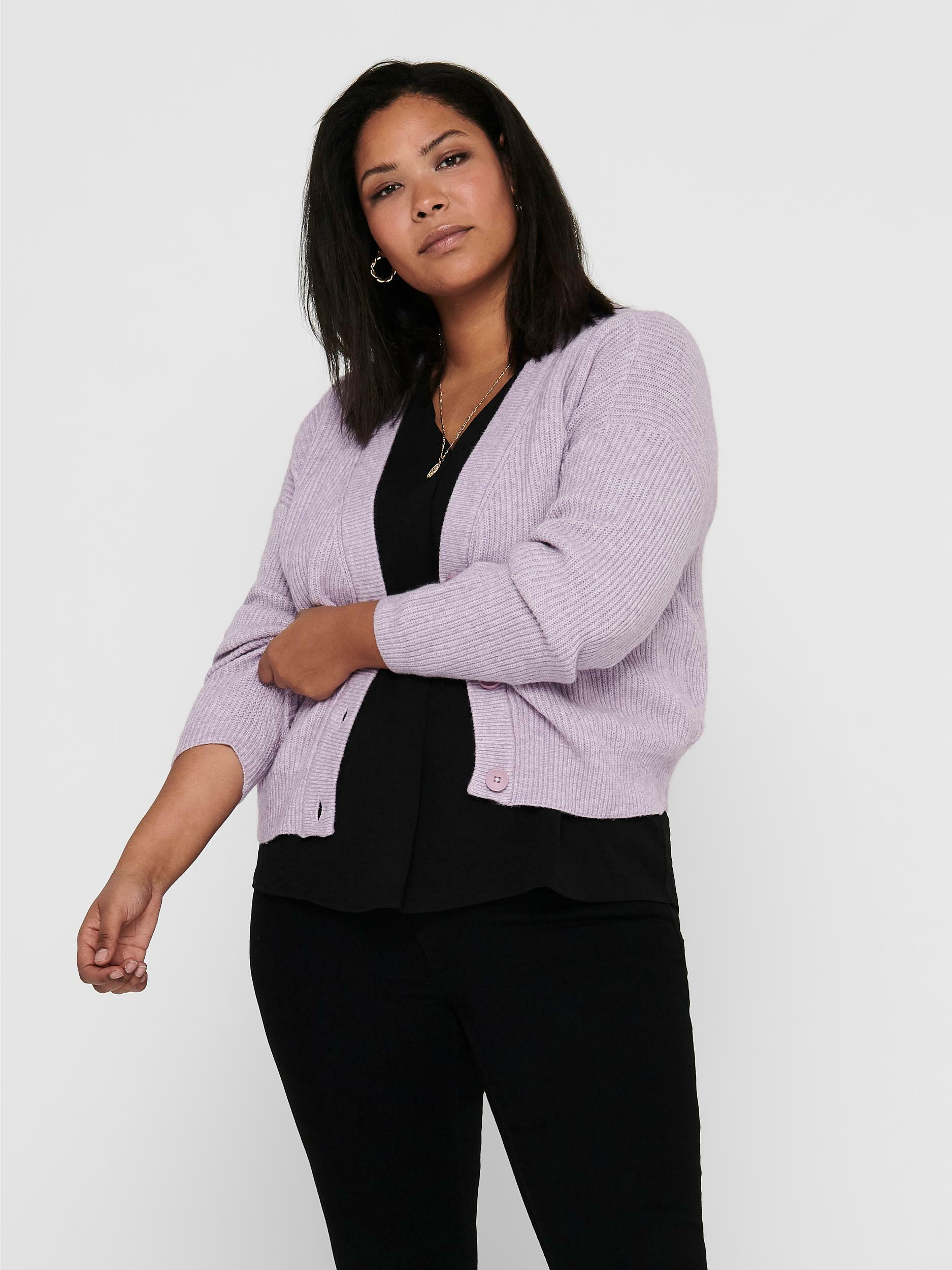 CarEsly v-Neck Cardigan-Pluspige