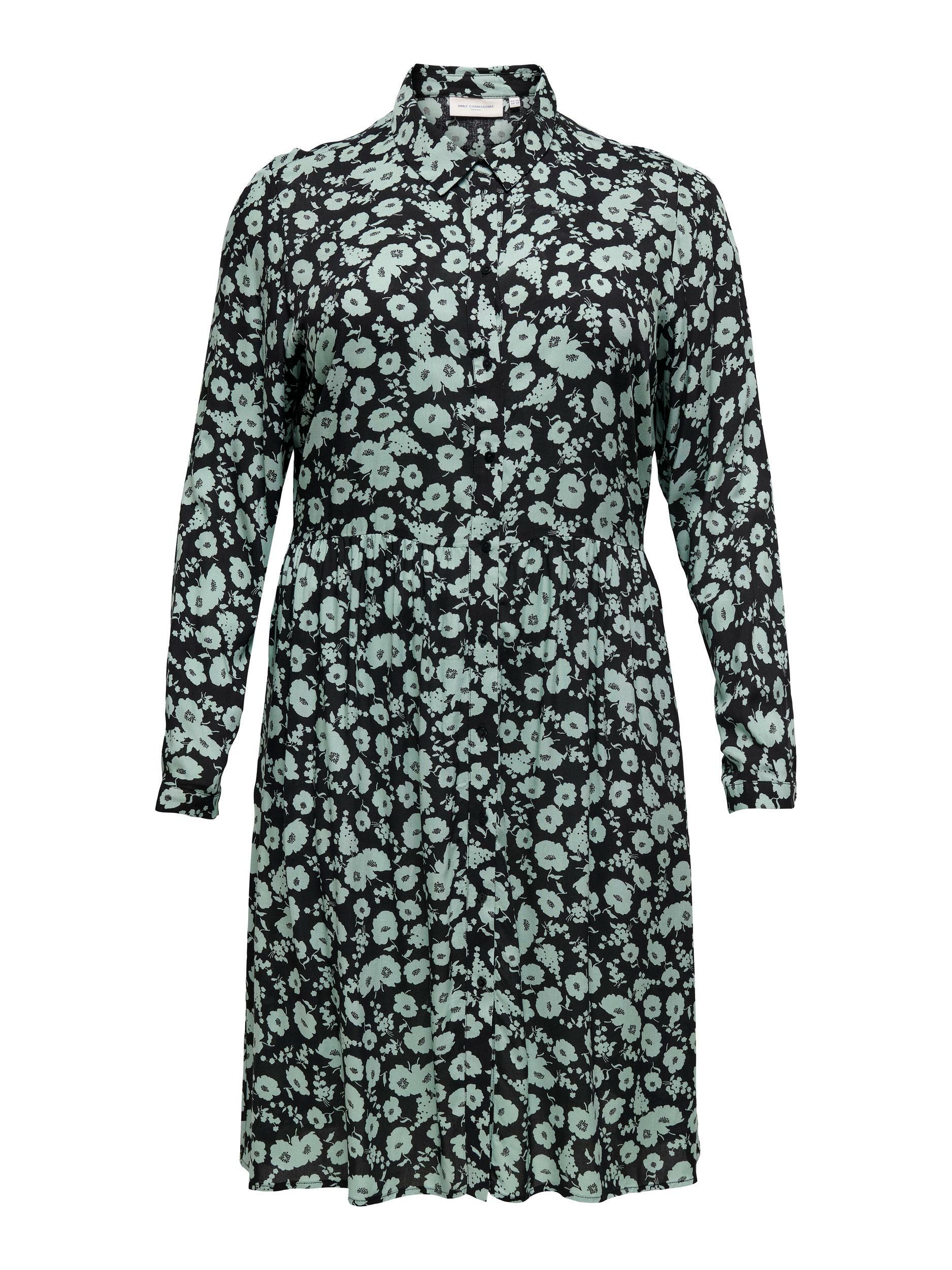 Smart skjortekjole fra Only Carmakoma-Pluspige