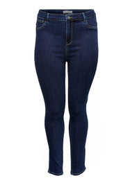 Ultra highwaist jeans fra Carmakoma-Pluspige