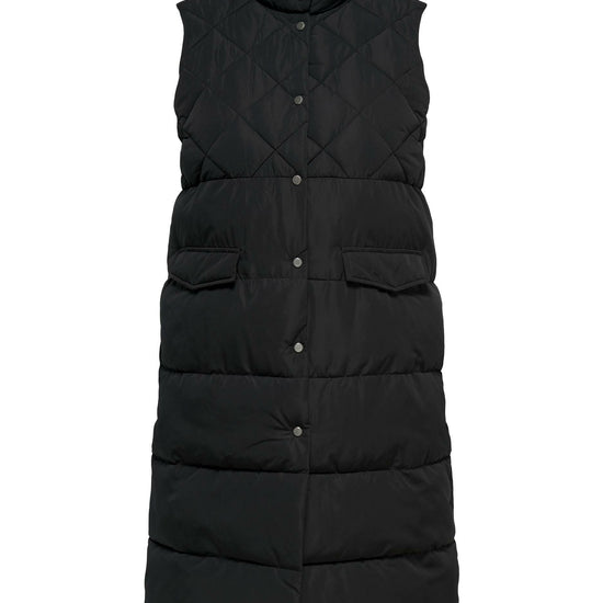 Smart quiltet vest fra Carmakoma-Pluspige