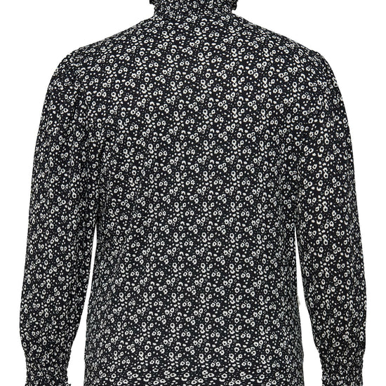 Sød bluse med høj hals fra Carmakoma-Pluspige