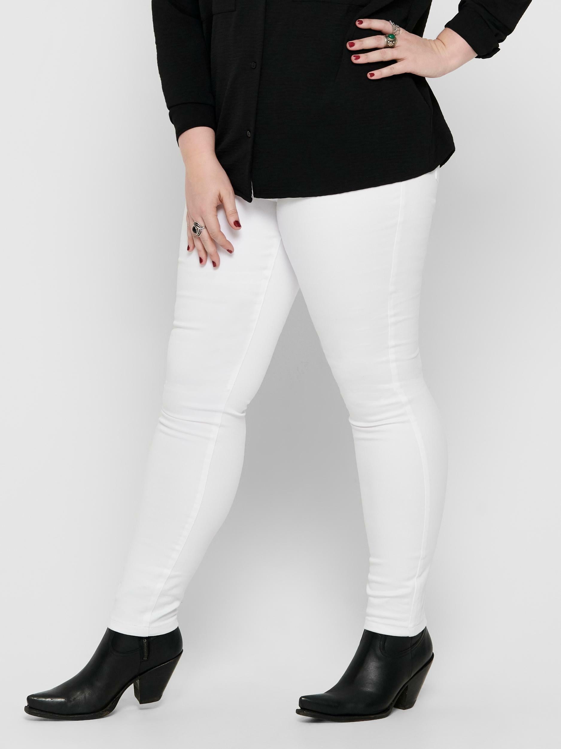 CarAugusta HW White Jeans-Pluspige