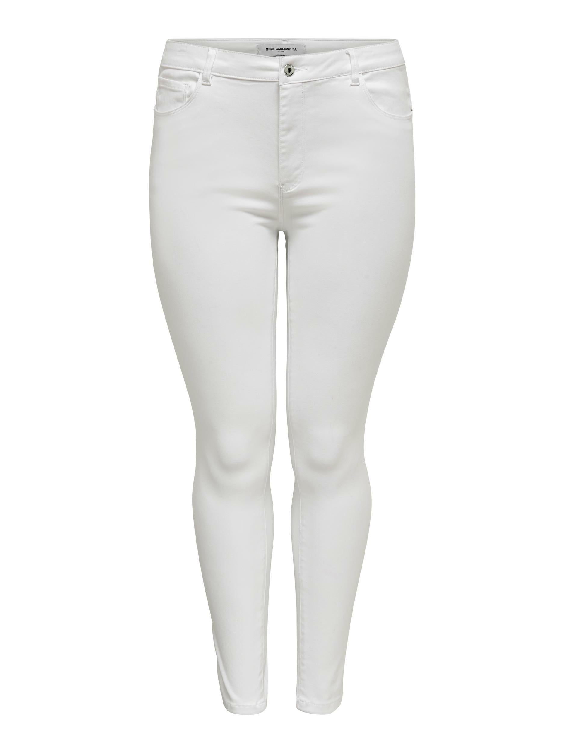 CarAugusta HW White Jeans-Pluspige