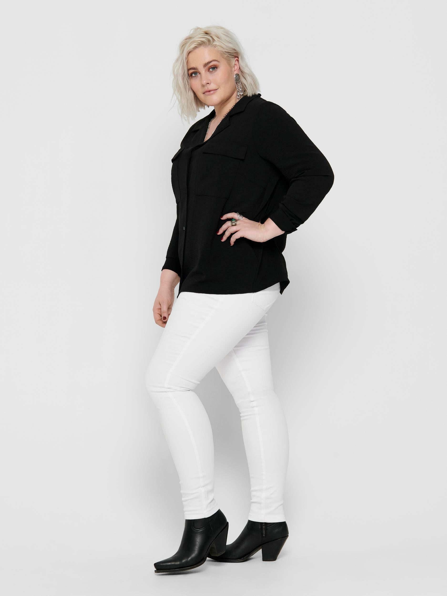 CarAugusta HW White Jeans-Pluspige