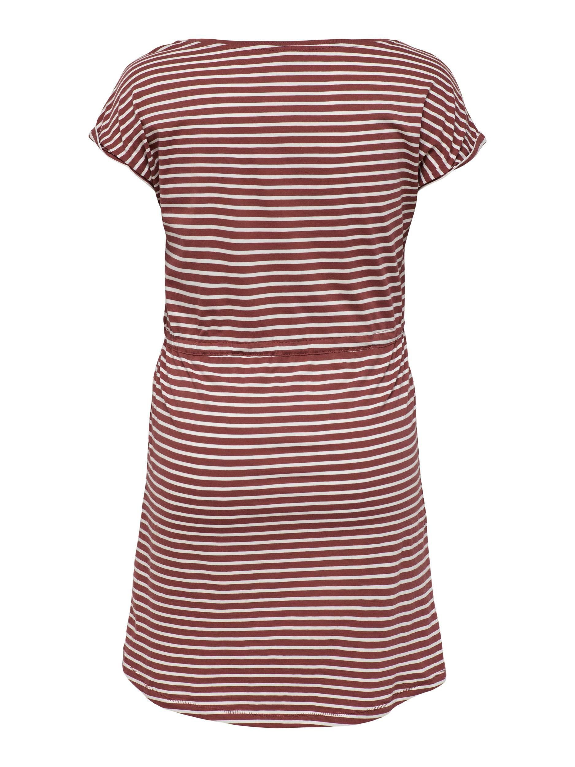 CarApril Knee Dress Stripe-Pluspige