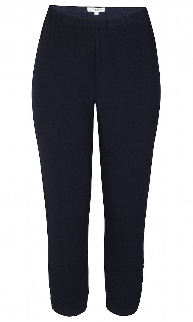 Bomulds-leggins i caprilængde fra Zhenzi-Pluspige