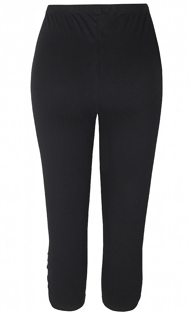 Bomulds-leggins i caprilængde fra Zhenzi-Pluspige