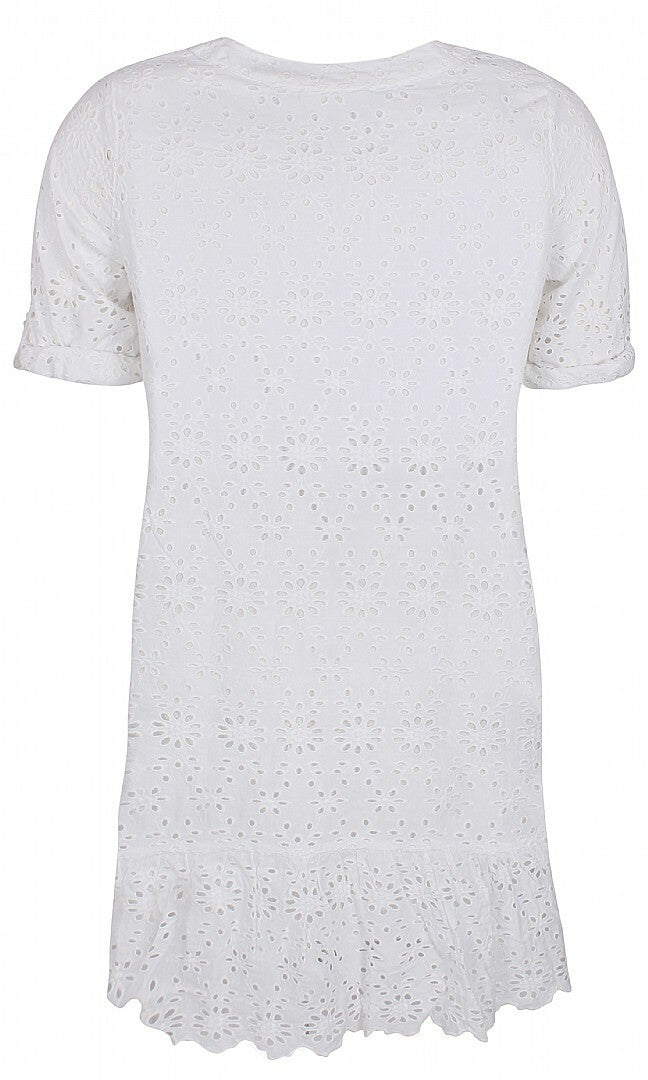 Smuk sommerkjole med blonder fra Zhenzi-Pluspige