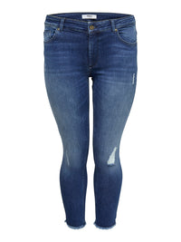 CarWilly Reg Skinny Ank Jeans-Pluspige