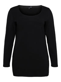 Skøn basis bluse fra Vero Moda Curve-Pluspige