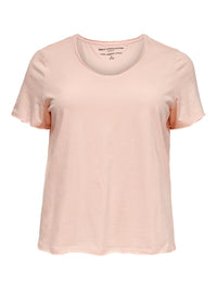 CarBonnie SS V-Neck Tee-Pluspige