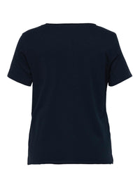 CarBonnie SS V-Neck Tee-Pluspige