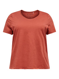 CarBonnie SS V-Neck Tee-Pluspige