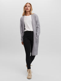 Lang cardigan fra Vero Moda Curve-Pluspige