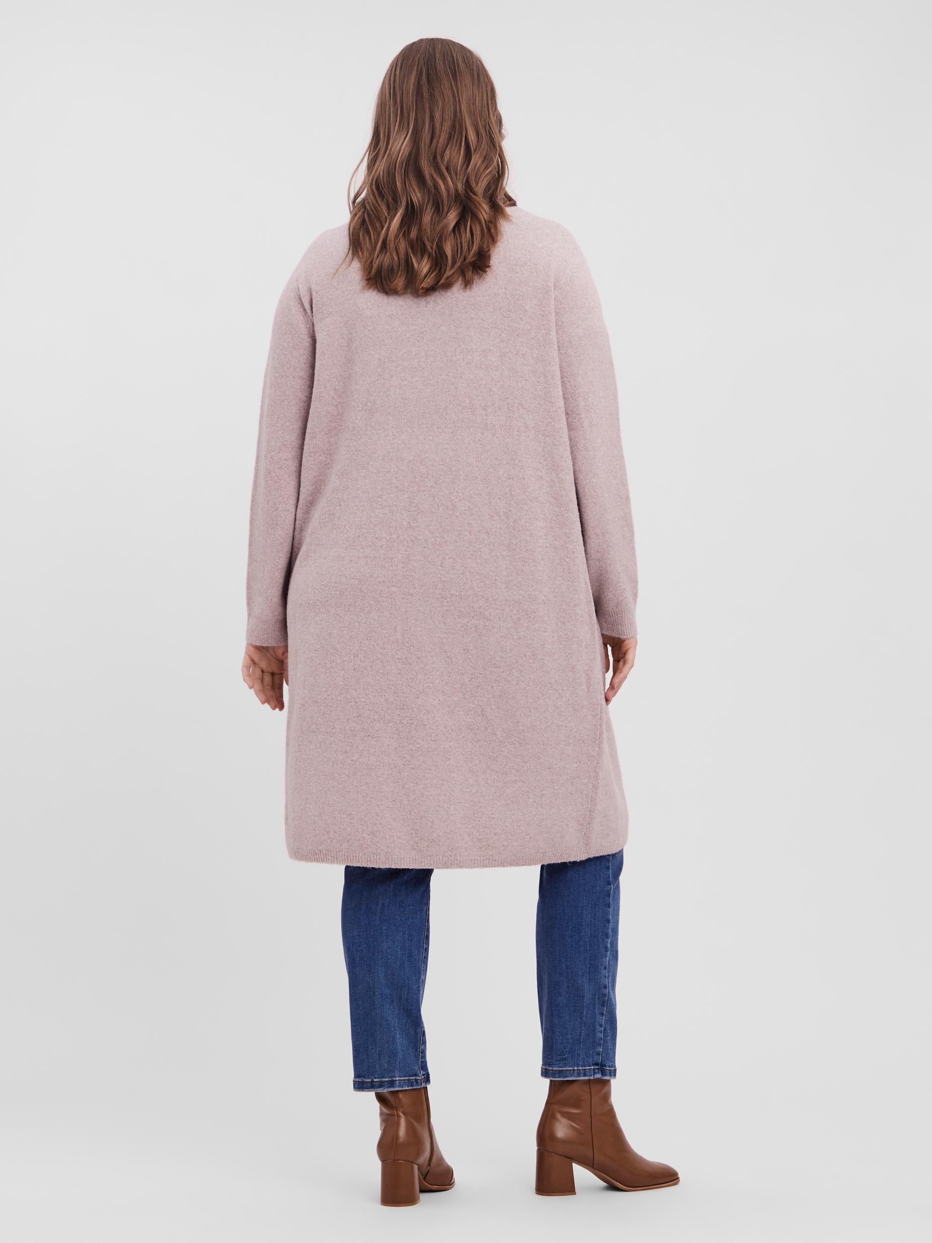 Lang cardigan fra Vero Moda Curve-Pluspige