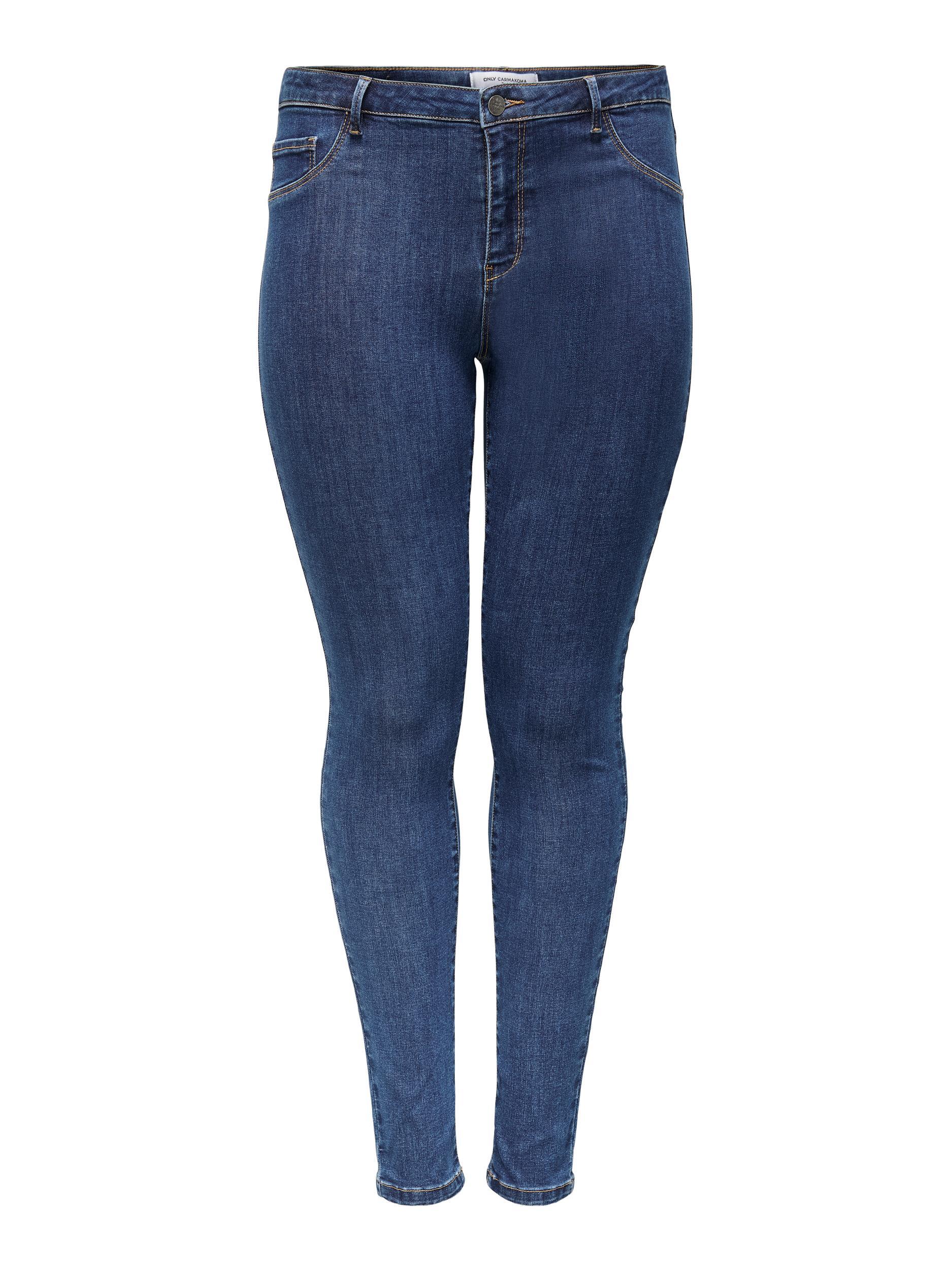 Jeans med smalle ben fra Carmakoma-Pluspige