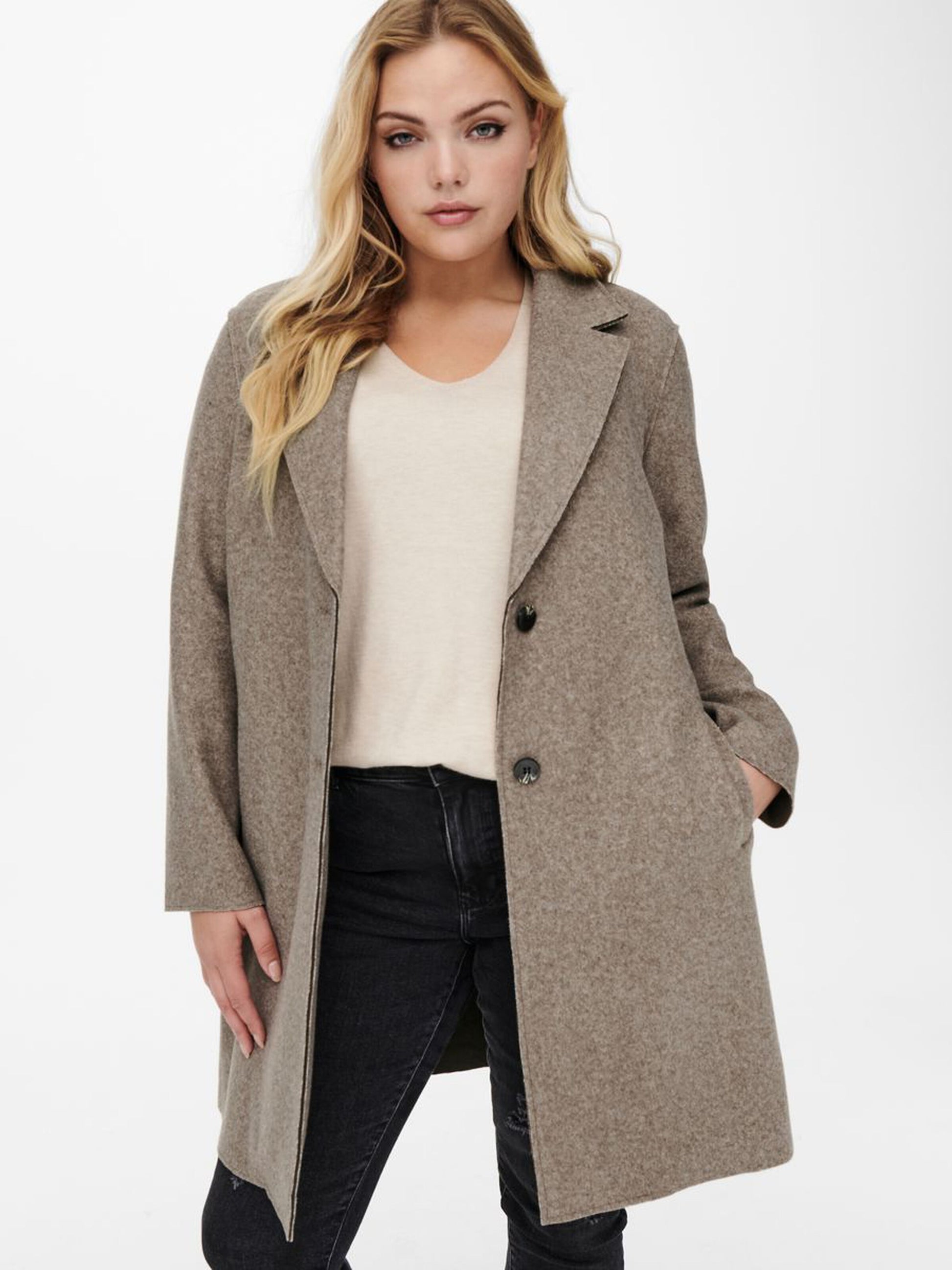 CarCarrie Bonded Coat-Pluspige