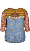Viscose-bluse i smukke farver fra Zhenzi-Pluspige