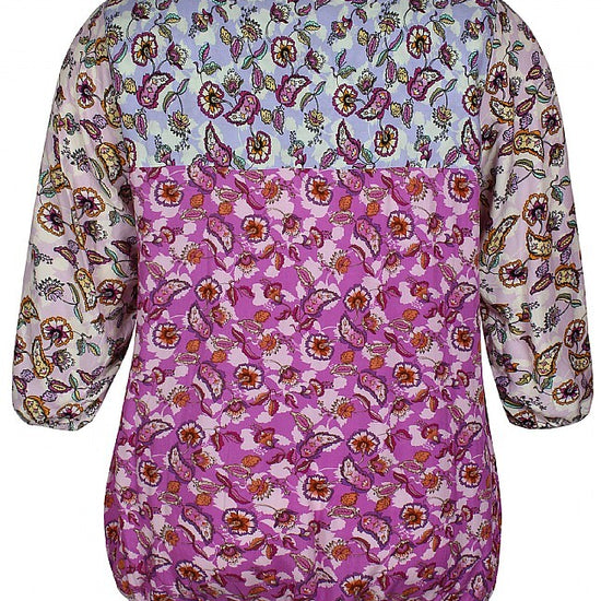 Viscose-bluse i smukke farver fra Zhenzi-Pluspige