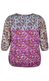 Viscose-bluse i smukke farver fra Zhenzi-Pluspige