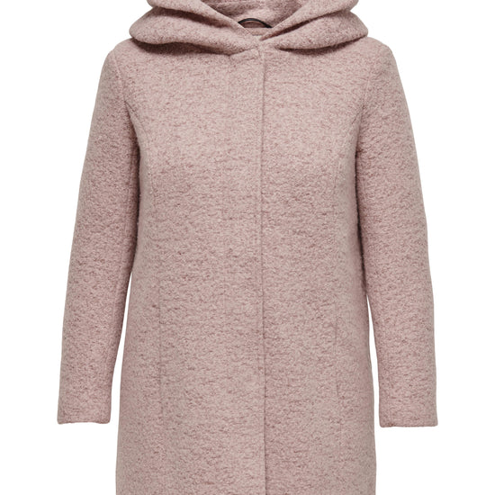 Uldjakke med hætte fra Carmakoma-Pluspige
