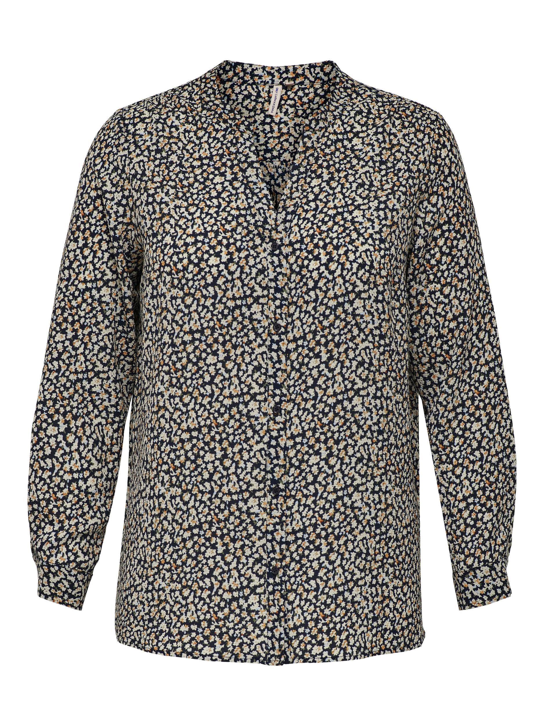 Skjorte med print fra Carmakoma-Pluspige