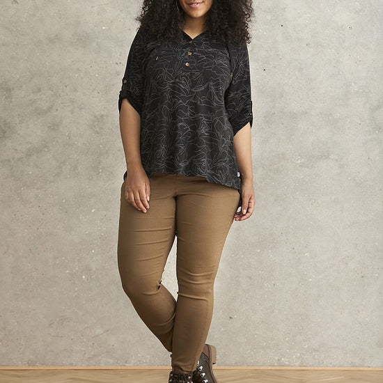 Hoodie bluse fra Zhenzi-Pluspige