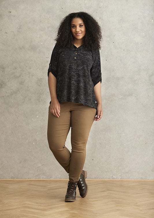 Hoodie bluse fra Zhenzi-Pluspige