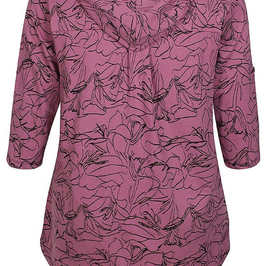 Hoodie bluse fra Zhenzi-Pluspige