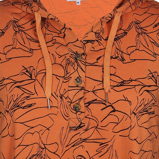 Hoodie bluse fra Zhenzi-Pluspige