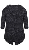 Hoodie bluse fra Zhenzi-Pluspige