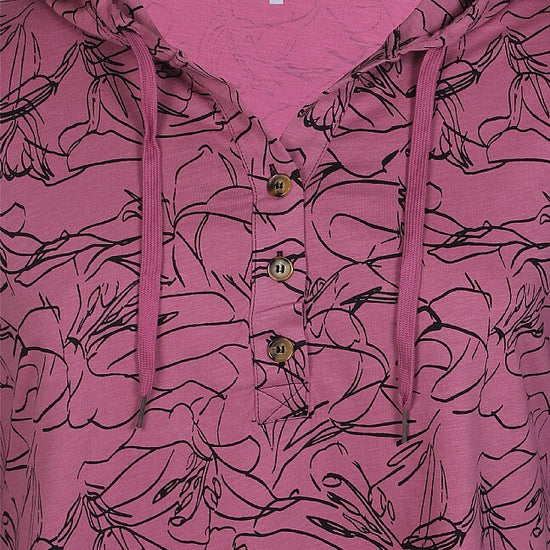 Hoodie bluse fra Zhenzi-Pluspige