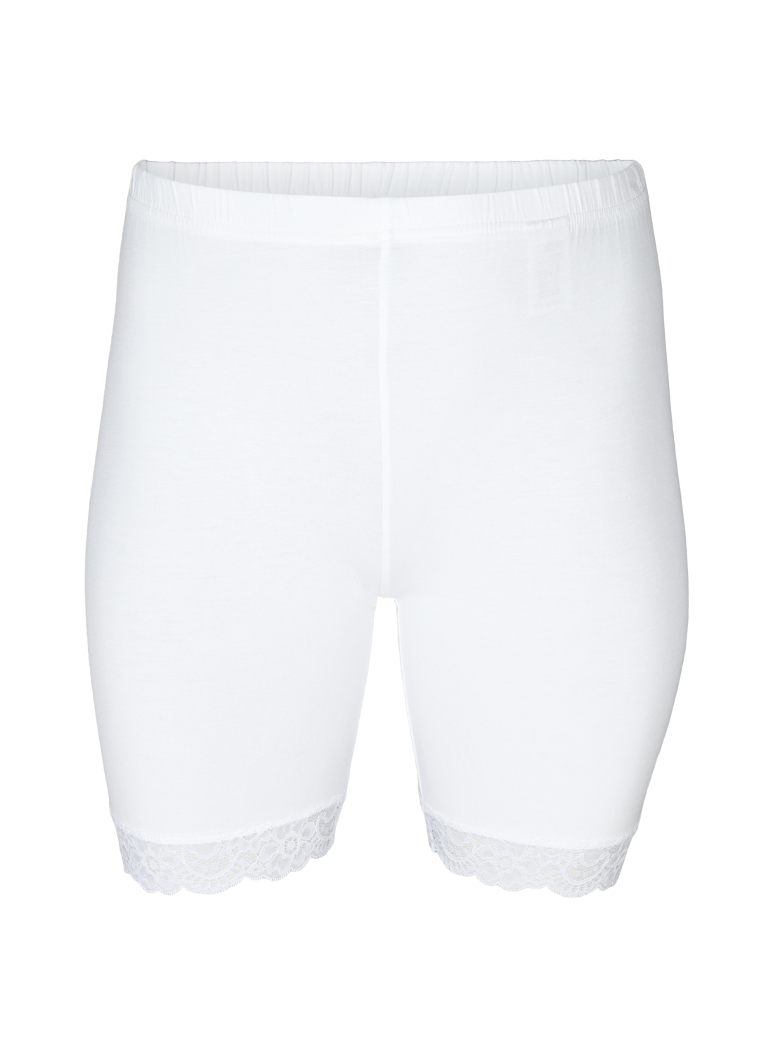 Cykelshorts med blonde fra Zizzi-Pluspige