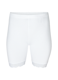 Cykelshorts med blonde fra Zizzi-Pluspige