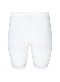 Cykelshorts med blonde fra Zizzi-Pluspige